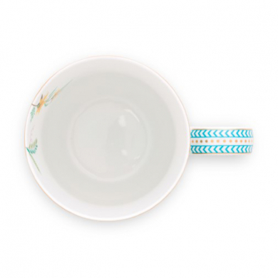 Pip Studio, Tasse, Jolie Flowers Blue, 350 ml, Art.-Nr. 51.002.244
