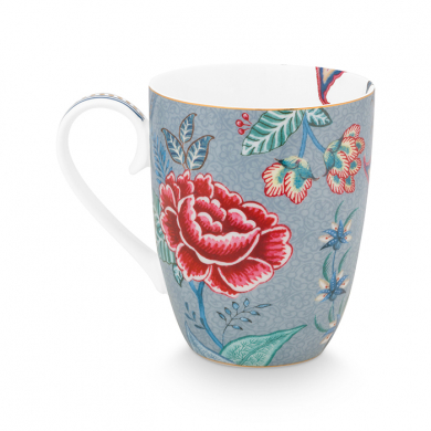 Pip Studio, Tasse, Flower Festival, Hellblau, 350 ml, Art.-Nr. 51.002.308