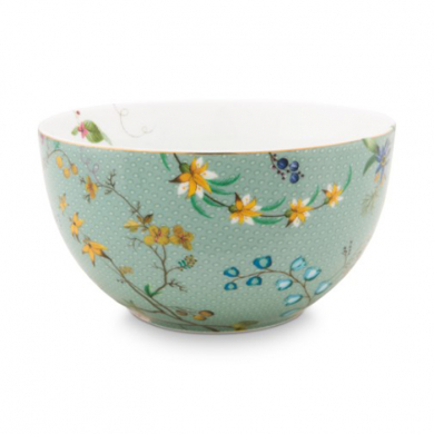 Pip Studio, Schale, Jolie Flowers Blue, Ø 12 cm, Art.-Nr. 51.003.168