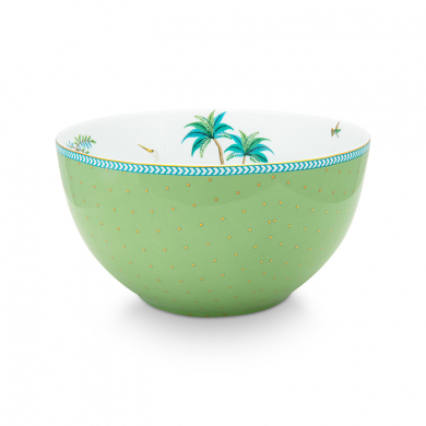 Pip Studio, Schale, Jolie Gold Dots Green, Ø 15 cm, Art.-Nr. 51.003.182