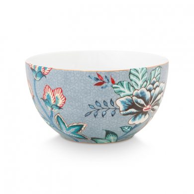 Pip Studio, Bowl, Flower Festival, Light Blue, Ø 12 cm, Art.-Nr. 51.003.188