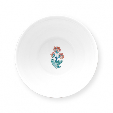 Pip Studio, Schale, Flower Festival Scallop Deco, Hellblau, Ø 18 cm, Art.-Nr. 51.003.190