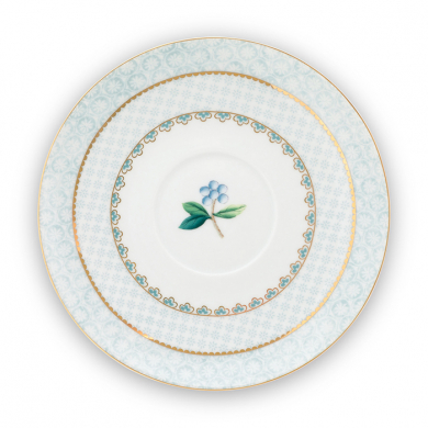 Pip Studio,Cup & Saucer, Blushing Birds White, 280 ml, Art.-Nr. 51.004.082