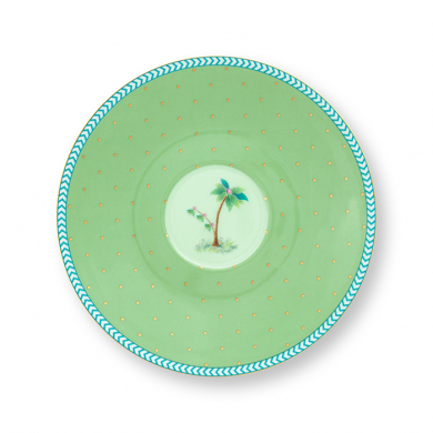 Pip Studio, Espressocup with Saucer, Jolie Gold Dots Green, 120 ml, Art.-Nr. 51.004.130