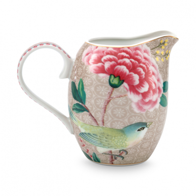 Pip Studio, Milchkanne, Blushing Birds Khaki , 250 ml, Art.-Nr. 51.007.034