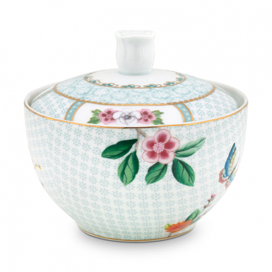 Pip Studio, Zuckerdose, Blushing Birds White, 300 ml, Art.-Nr. 51.008.032