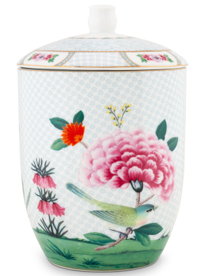 Pip Studio, Aufbewarungsglas, Blushing Birds White, 1.5 ltr., Art.-Nr. 51.009.027
