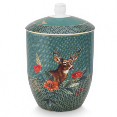 Pip Studio, Aufbewarungsglas, Winter Wonderland, grün,  Ø 1.5 ltr., Art.-Nr. 51.009.037