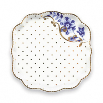 Pip Studio, Teebeutelschälchen, Royal White, Ø 10 cm, Art.-Nr. 51.013.014