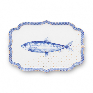 Pip Studio, Platte, Royal White, Ø 26 cm, Art.-Nr. 51.018.112