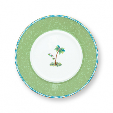 Pip Studio, Butterdose, Jolie Gold Dots Green, 17x8 cm, Art.-Nr. 51.018.122