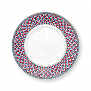 Pip Studio, Butterdose, Flower Festival Deco, Hellblau, 17x8, Art.-Nr. 51.018.130
