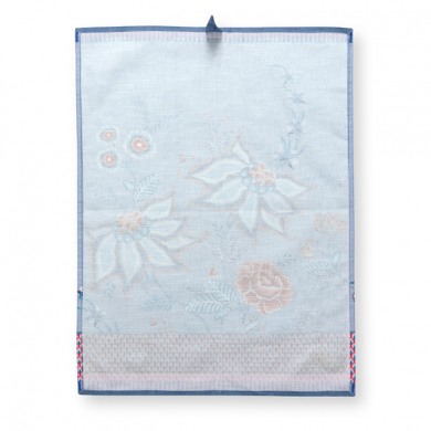 Pip Studio, Geschirrtuch, Flower Festival, Blau, 50x70 cm, Art.-Nr. 51.031.064