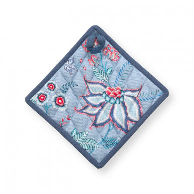 Pip Studio, Pot Holder, Flower Festival, Blue, 22x22 cm, Art.-Nr. 51.034.010