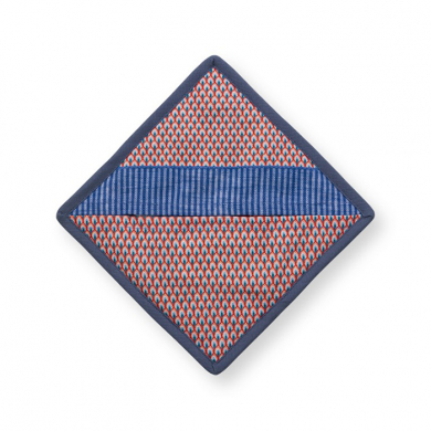 Pip Studio, Pot Holder, Flower Festival, Blue, 22x22 cm, Art.-Nr. 51.034.010