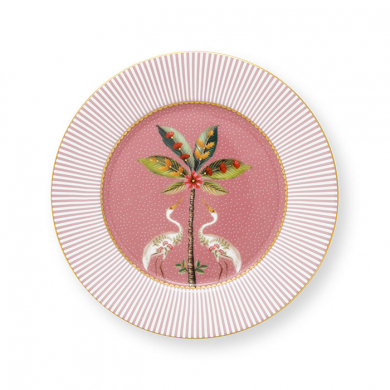 Pip Studio, Teller, La Majorelle Dark Pink, Ø 17 cm, Art.-Nr. 51.001.280