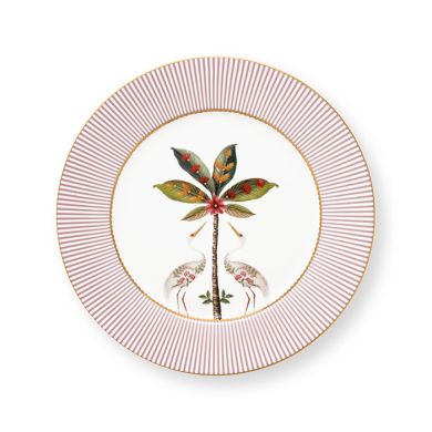 Pip Studio, Teller, La Majorelle Dark Pink, Ø 21 cm, Art.-Nr. 51.001.281