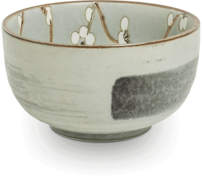 Edo Japan, Matcha Schale Hanagreen, Grün,13x7 cm, Art.-Nr. 6040826