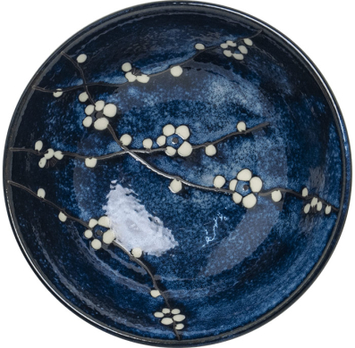 Edo Japan, Ramen Bowl, Hana Aoi, Blue, Ø 22 cm, Item No. 6040851