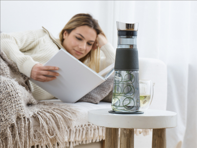 Eigenart, Glaskaraffe, EVE, Circular, 1.25 Liter