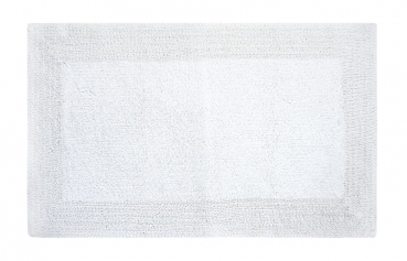 Casalanas - Fontechiari, double-sided, solid bathmat, white