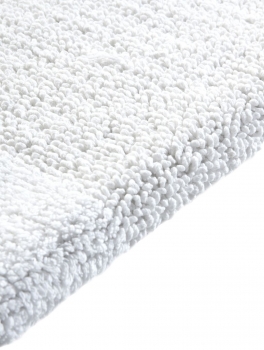 Casalanas - Fontechiari, double-sided, solid bathmat, white