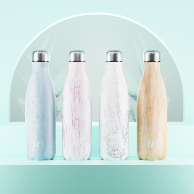 IZY Bottle, Orignal Collection, Thermoskanne, Design Blue, 500 ml, inkl. Geschenkbox, Art.-Nr. IZY4002