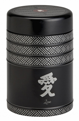 Eigenart, Dose, Kyoto,Schwarz, 2er Set, 125g, Art.-Nr. TKY75110