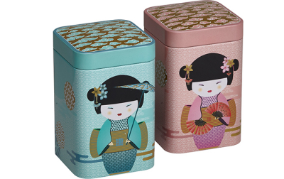Eigenart, Case, Little Geisha, Green/Pink, Set