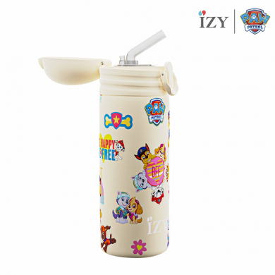 IZY Kids Bottle, Thermo Bottle, Paw Patrol, Friends Forever, 350 ml, incl. giftbox, item no. IZY8001