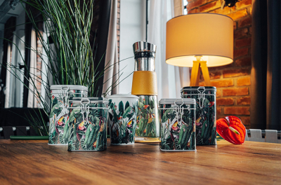 Eigenart, Dose, Rainforest, Bunt, 2er Set