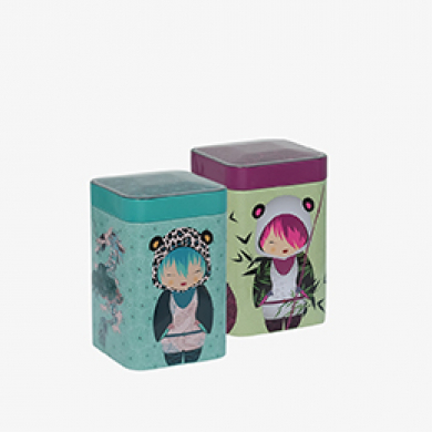 Eigenart, Dose, Little Animals, Grün, 2er Set