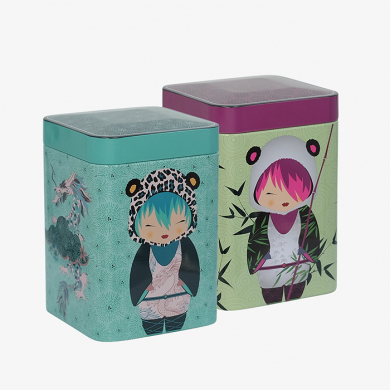Eigenart, Dose, Little Animals, Grün, 2er Set