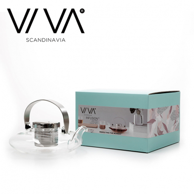 VIVA Infusion Leaf Teekanne 0.55 l, Klar, Inoxfilter Art.-Nr. V70500