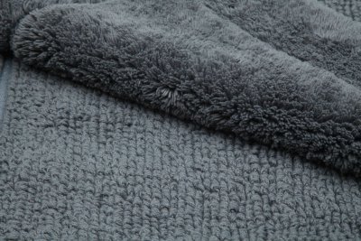 Casalanas - Santorin, double-sided, solid bathmat, smoke, different sizes