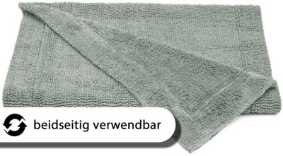 Casalanas - Santorin, double-sided, solid bathmat, silver-grey, different sizes