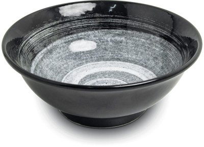 Edo Japan, Ramen Bowl, Kuro, Dark grey, Ø 22 cm, Item No. 6040110