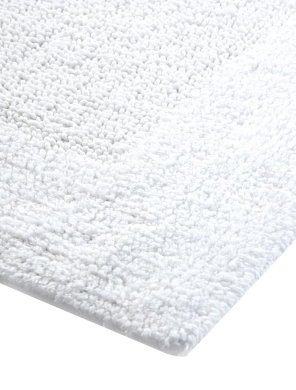 Casalanas - Fontechiari, double-sided, solid bathmat, white