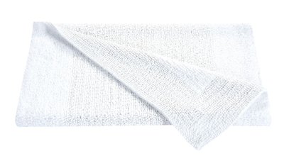 Casalanas - Fontechiari, double-sided, solid bathmat, white