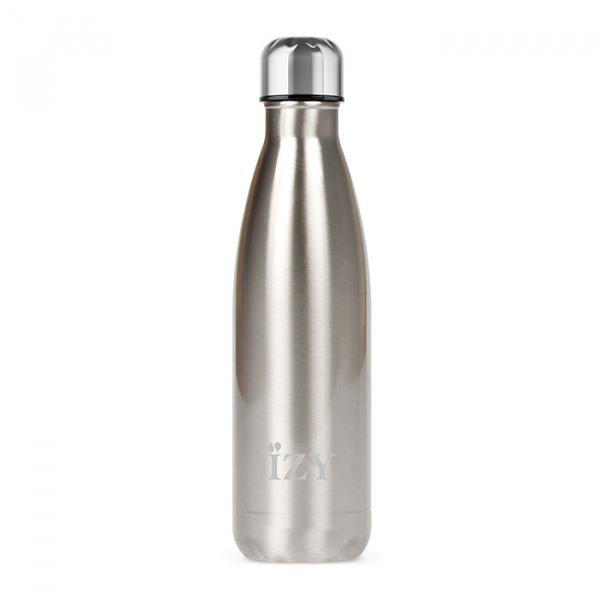 IZY Bottle, Orignal Collection, Thermoskanne, Chrome Silver, 500 ml, inkl. Geschenkbox, Art.-Nr. IZY1002