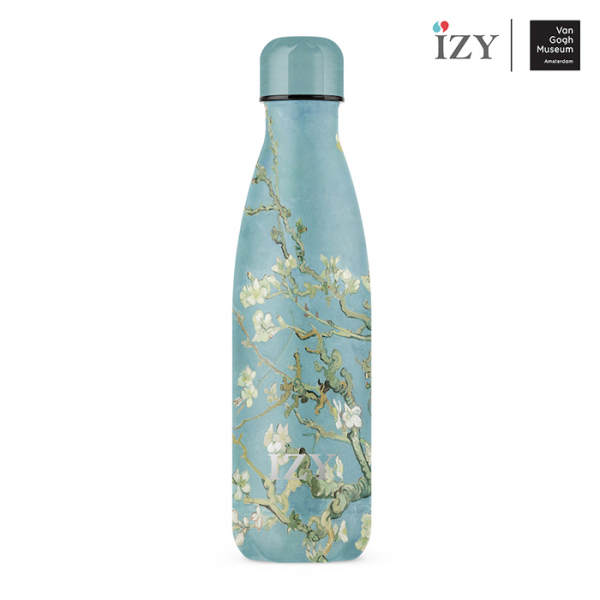 IZY Bottle, Art Collection, Thermo Bottle, Van Gogh - Almond Blossom, 500 ml, incl. giftbox, item no. IZY6001