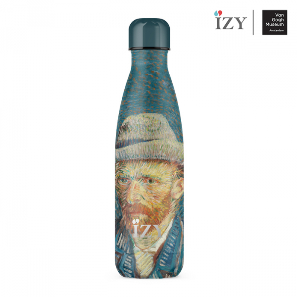 IZY Bottle, Art Collection, Thermoskanne,Van Gogh - Self-Portrait, 500 ml, inkl. Geschenkbox, Art.-Nr. IZY6003