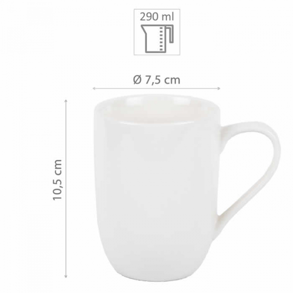 Casalanas 6 Tassen Set, Sky, 290 ml, blau, Art.-Nr. 2846