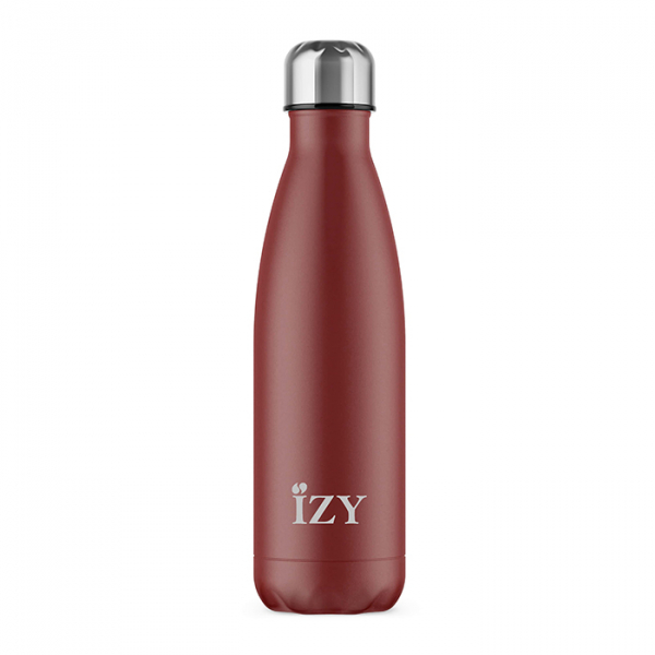 IZY Bottle, Orignal Collection, Thermo Bottle, Powder Red, 500 ml, incl. giftbox, item no. IZY3005