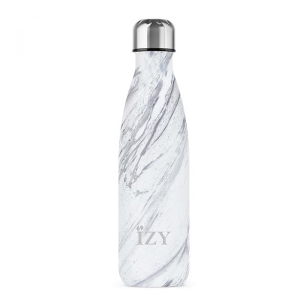 IZY Bottle, Orignal Collection, Thermoskanne, Marble White, 500 ml, inkl. Geschenkbox, Art.-Nr. IZY5006