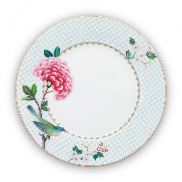 Pip Studio,Teller, Blushing Birds White, Ø 21 cm, Art.-Nr. 51.001.201