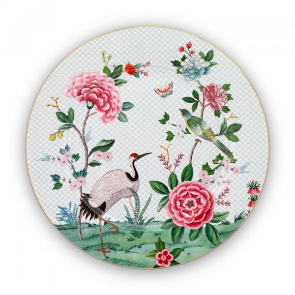 Pip Studio,Teller, Blushing Birds White Ø 32 cm, Art.-Nr. 51.001.207