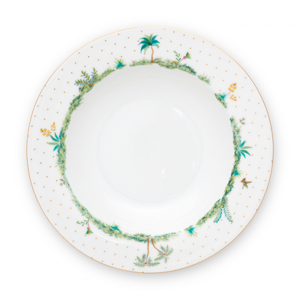 Pip Studio, Plate, Jolie Dots Gold, Ø 21.5 cm, Art.-Nr. 51.001.251