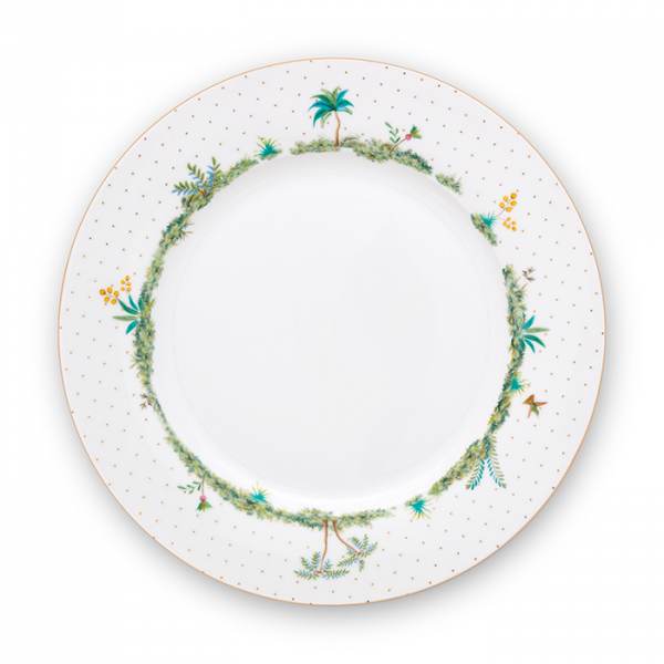 Pip Studio, Teller, Jolie Dots Gold, Ø 26.5 cm, Art.-Nr. 51.001.252