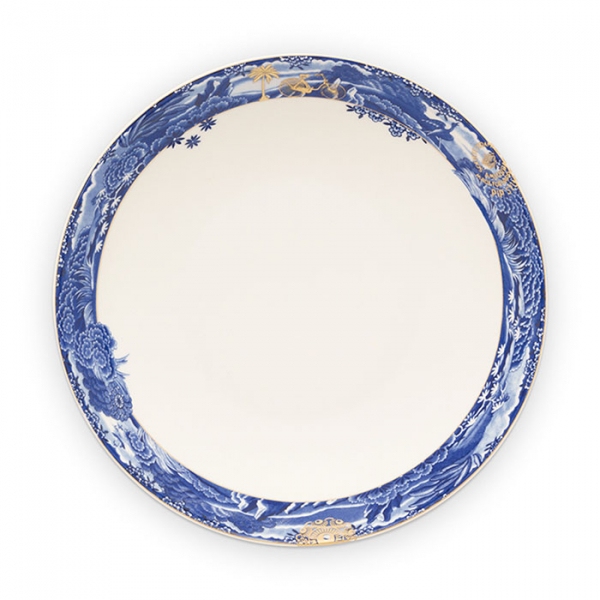 Pip Studio,Teller, Heritage  Border Blue, Ø 25.5 cm, Art.-Nr. 51.001.273